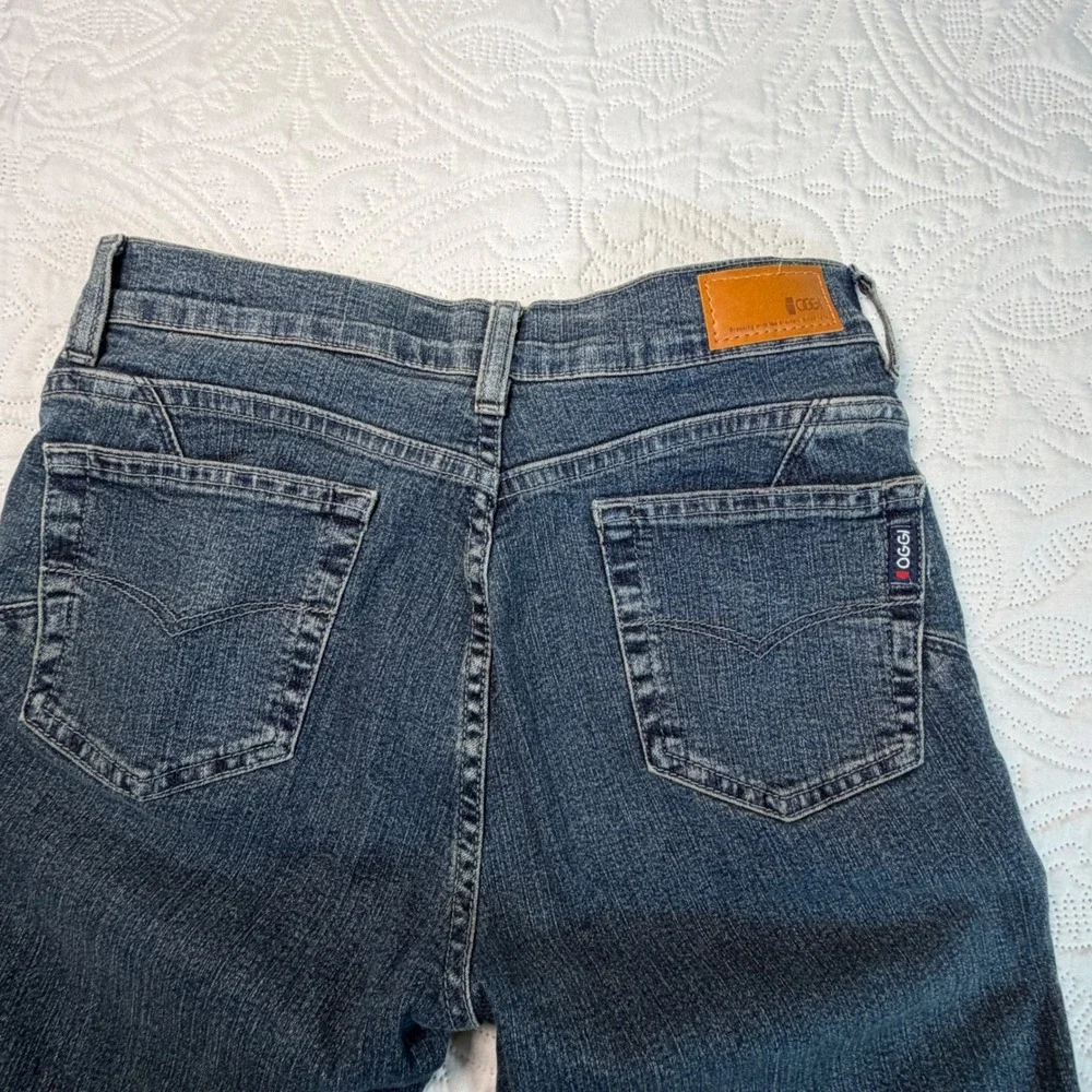 Oggi Jeans Ring Carbon Dark Wash Flare Leg Denim Size 11 Womens